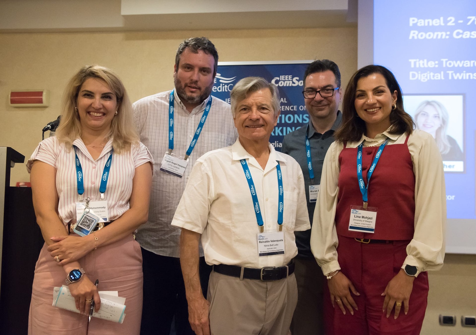 Group photo: Panel Moderator and Panelists